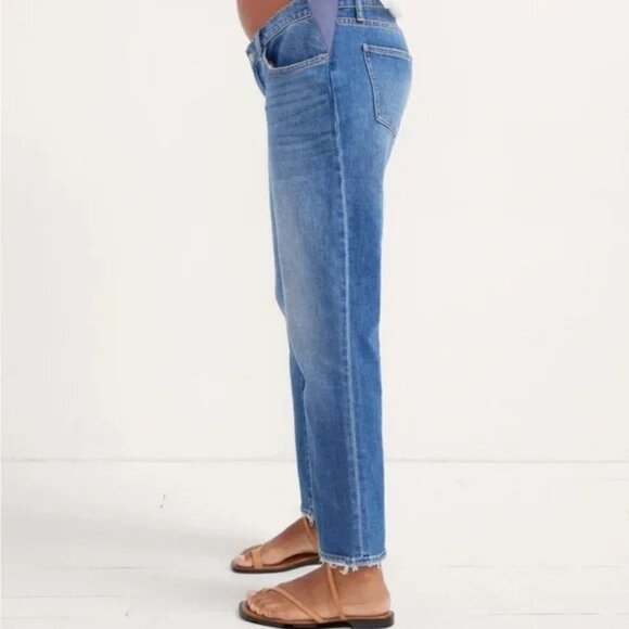 Hatch Maternity Boyfriend Jeans Size 26 EUC - Picture 3 of 14
